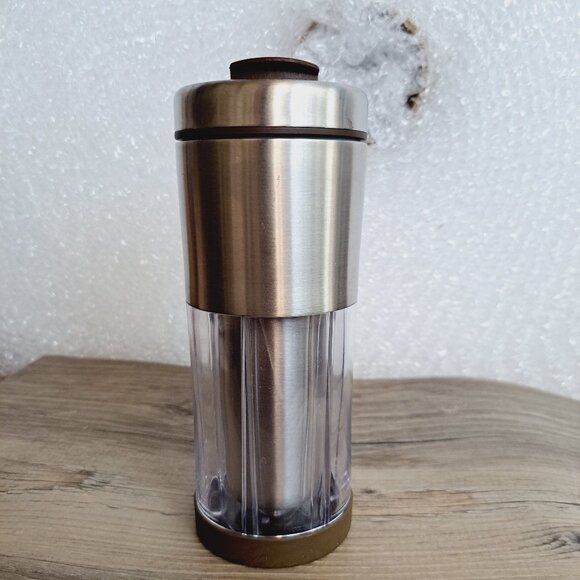 Starbucks VIA Ready Brew Stainless Steel Travel Tumbler Mug 10 oz. 2009 - Picture 11 of 13